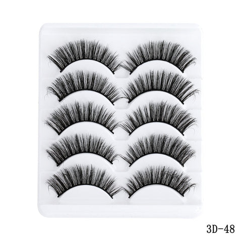 5 Pairs Multipack 5D Soft Mink