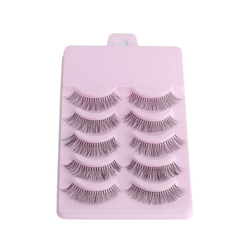 5 Pairs Faux Mink Hair False Eyelashes