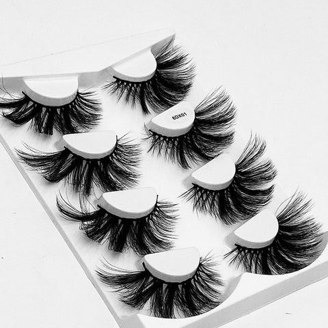 6D Mink False Eyelashes Fluffy