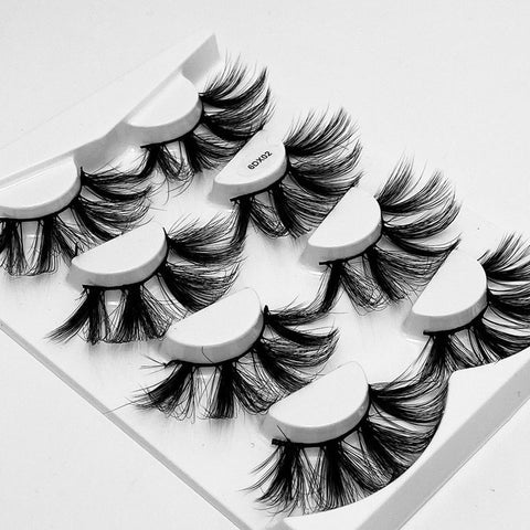 6D Mink False Eyelashes Fluffy