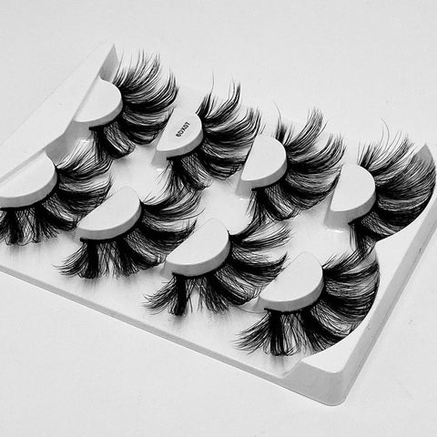 6D Mink False Eyelashes Fluffy