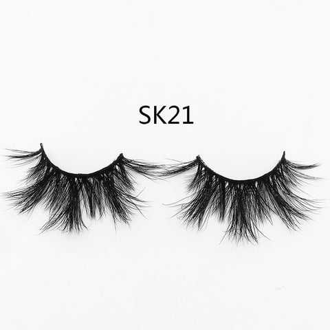 6D Mink False Eyelashes Fluffy