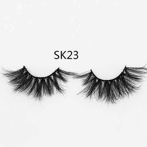 6D Mink False Eyelashes Fluffy