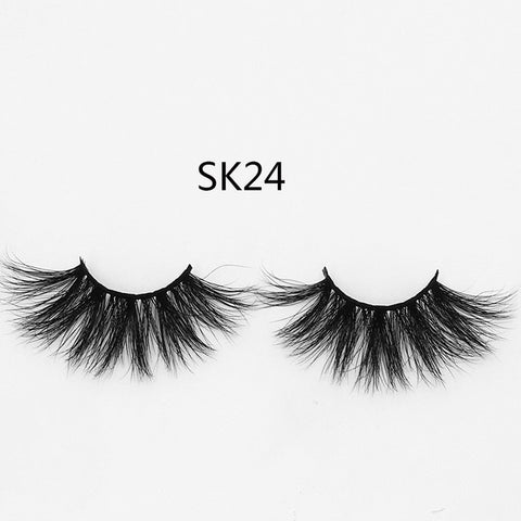 6D Mink False Eyelashes Fluffy