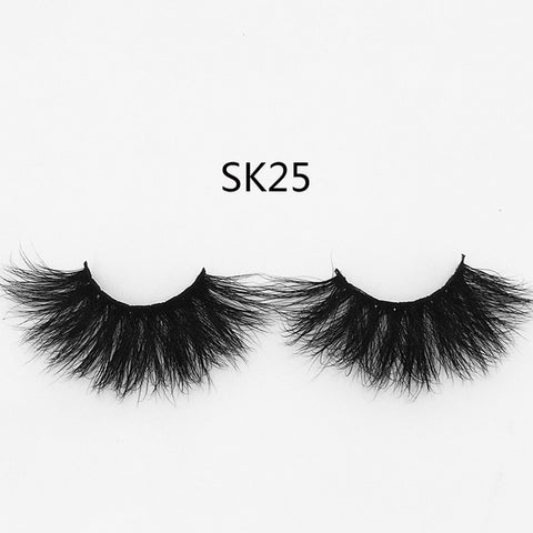 6D Mink False Eyelashes Fluffy