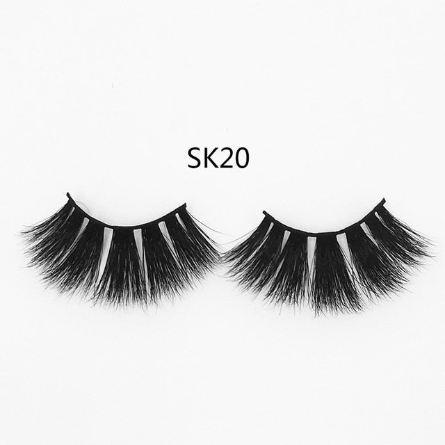 6D Mink False Eyelashes Fluffy