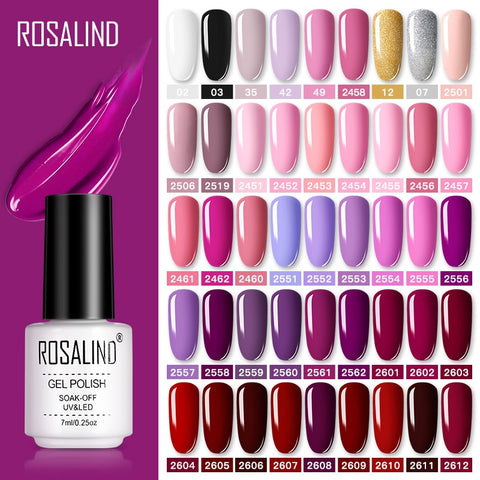 ROSALIND Gel Polish Set UV