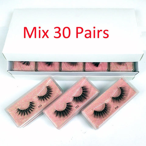 3D Mink Lashes Natural False Eyelashes