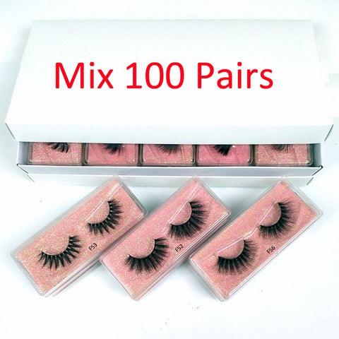 3D Mink Lashes Natural False Eyelashes